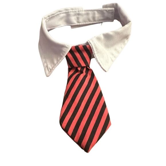 Dog Shirt Collar and Tie - Picture 1 of 2